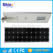 Durable Aluminum 80W Integrated Solar Street Lights with 3 years warranty